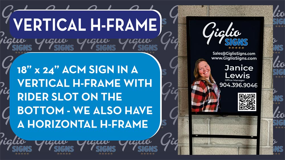18-in.-x-24-in.-Sign-in-a-vertical-H-Frame-with-rider-slot-v2
